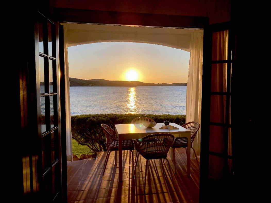 Miravent Terraza Y Jardin Frente Al Mar Menorca Apartment Fornells  Exterior photo